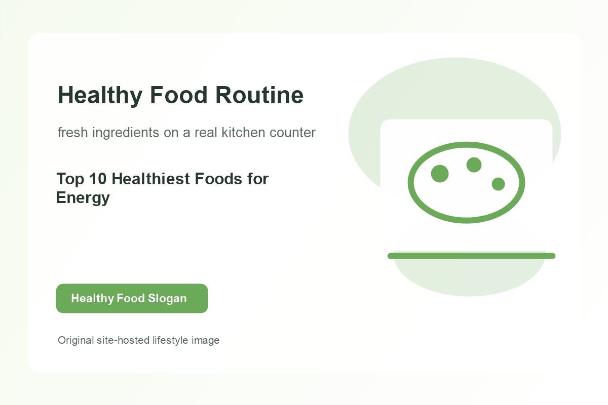 Top 10 Healthiest Foods for Energy lifestyle image 1