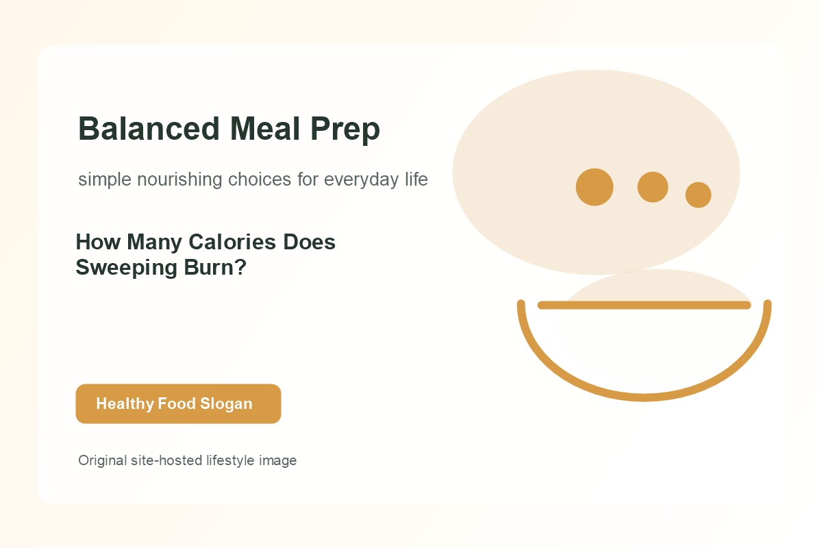 How Many Calories Does Sweeping Burn? lifestyle image 2
