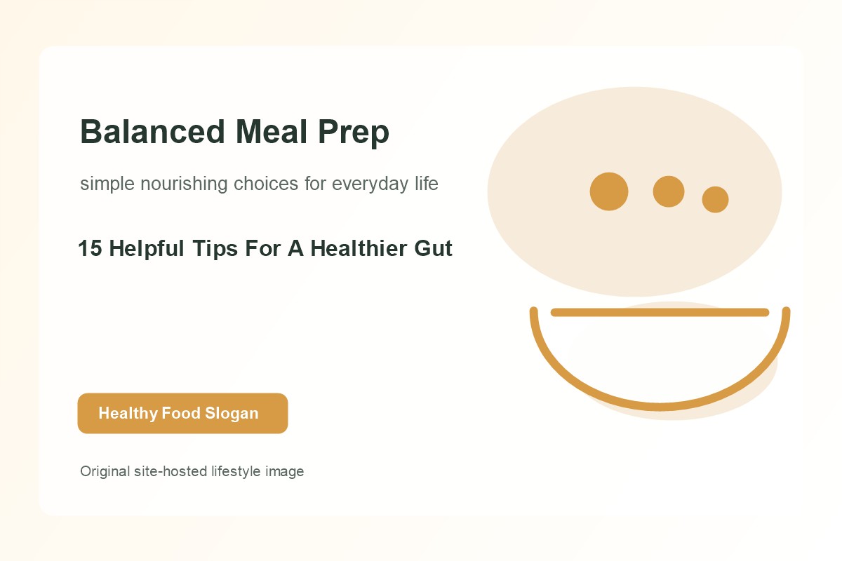 15 Helpful Tips For A Healthier Gut lifestyle image 2