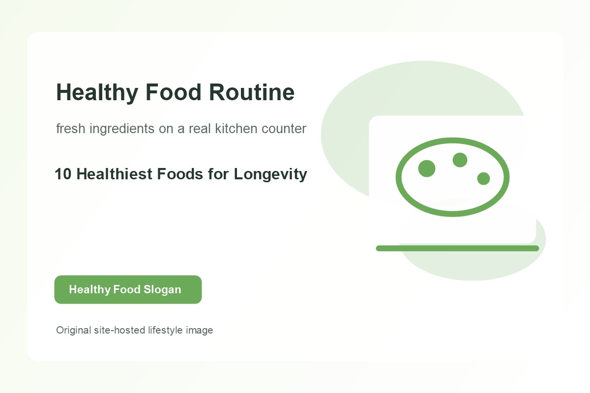 10 Healthiest Foods for Longevity lifestyle image 1