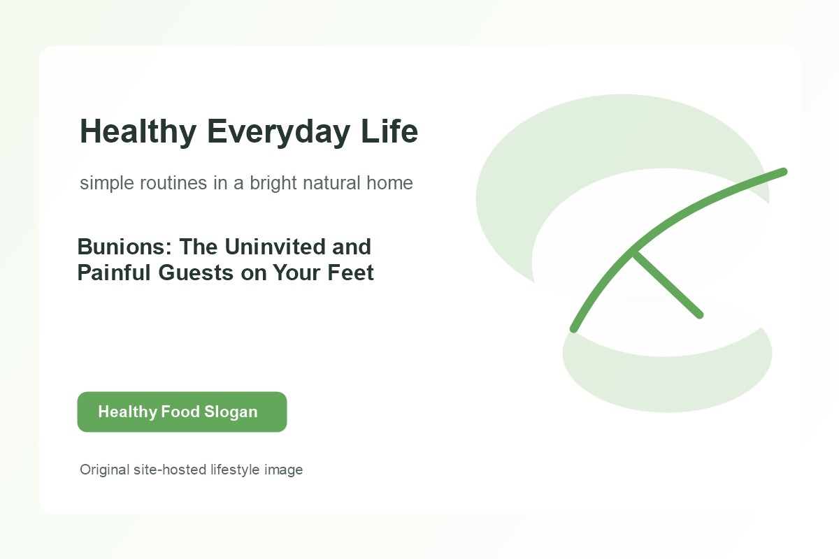 Bunions: The Uninvited and Painful Guests on Your Feet lifestyle image 1