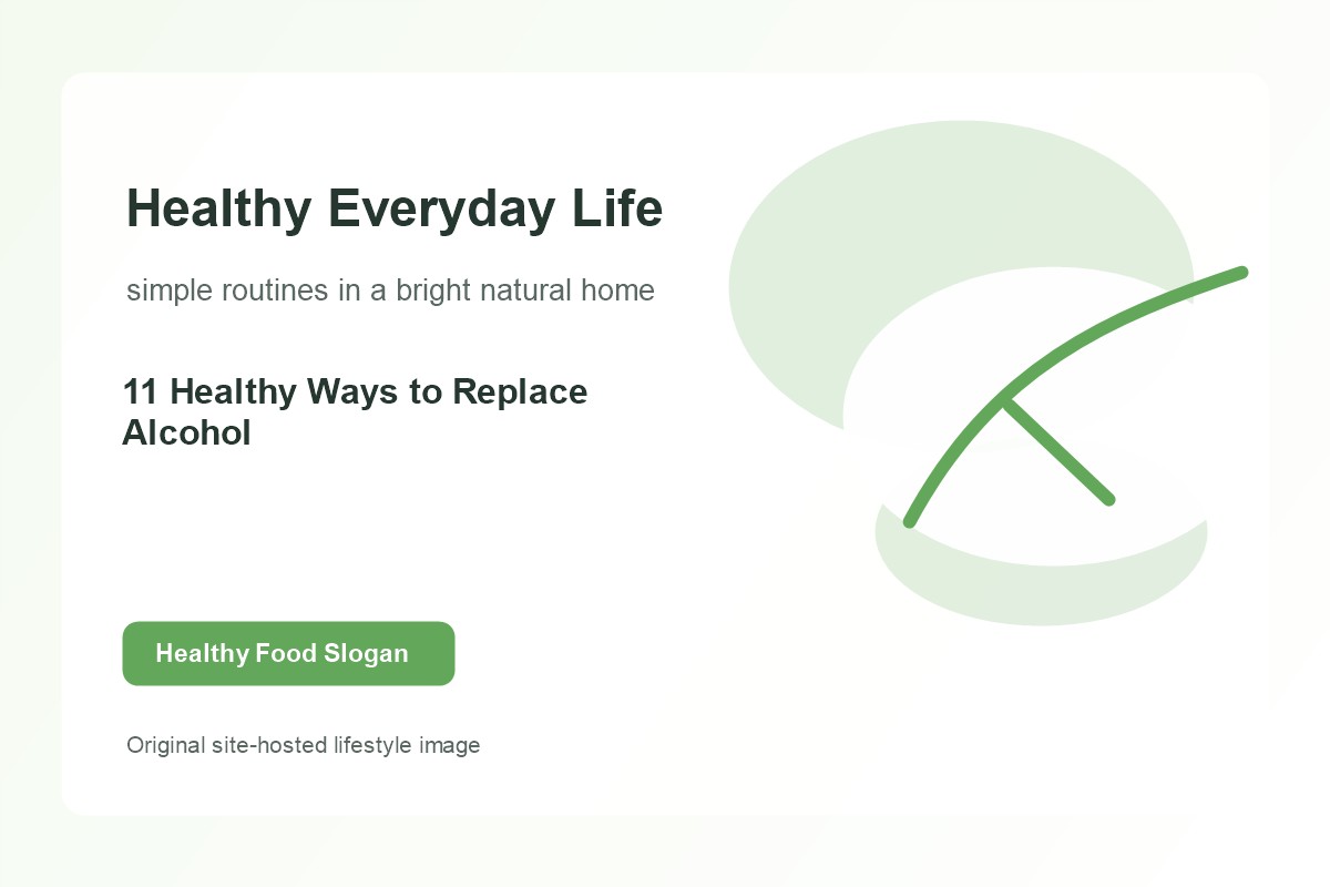 11 Healthy Ways to Replace Alcohol lifestyle image 1
