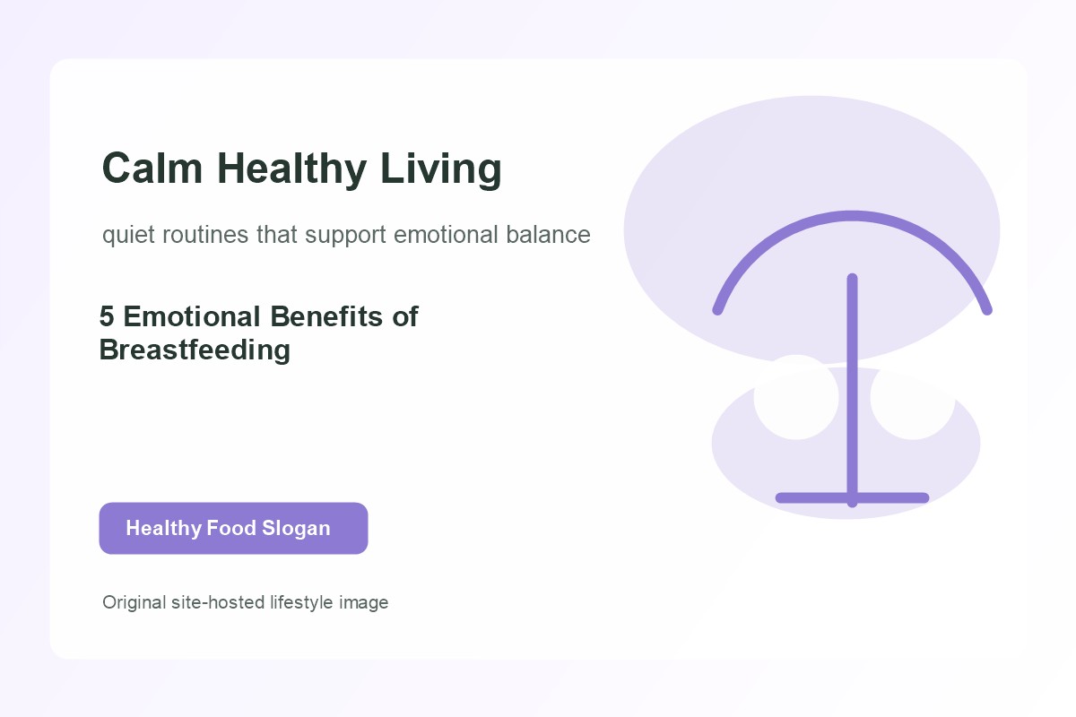 5 Emotional Benefits of Breastfeeding lifestyle image 1