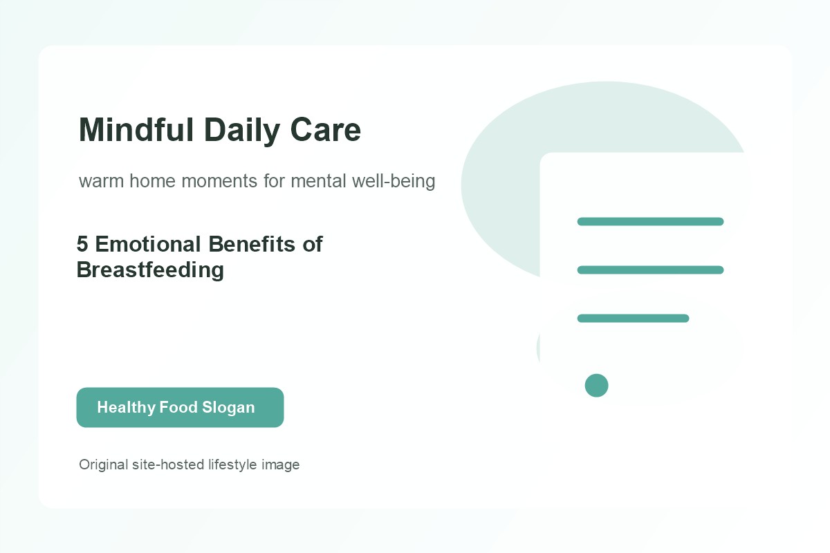 5 Emotional Benefits of Breastfeeding lifestyle image 2