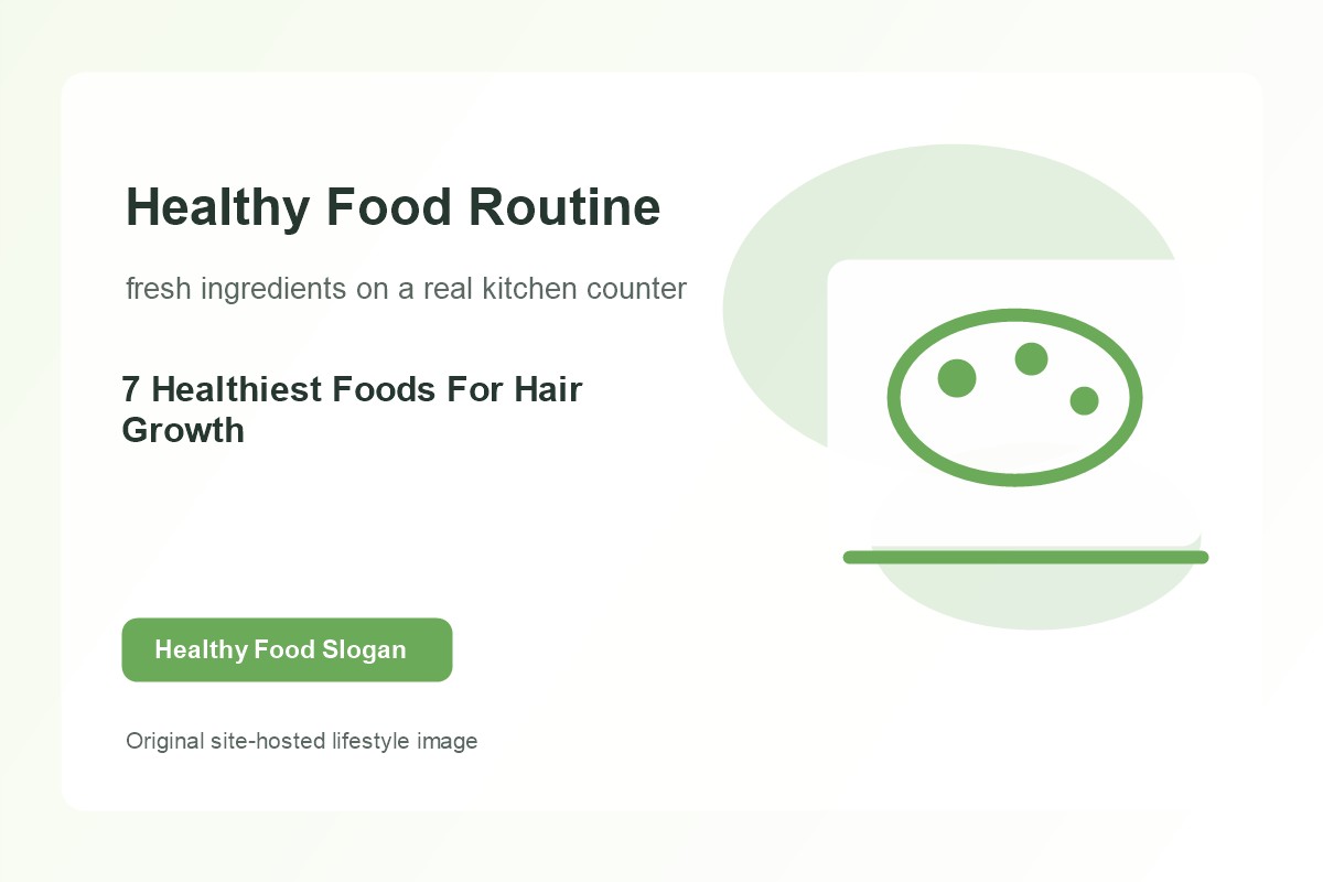 7 Healthiest Foods For Hair Growth lifestyle image 1