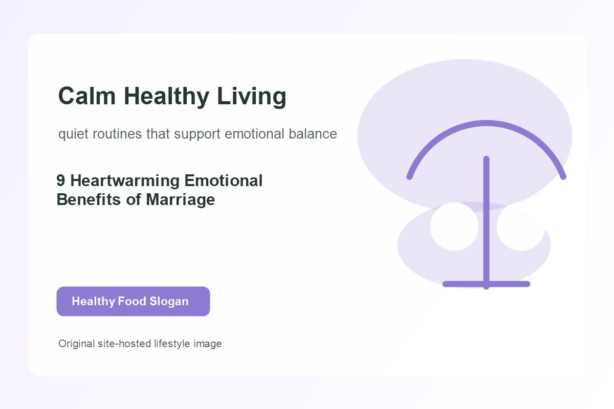 9 Heartwarming Emotional Benefits of Marriage lifestyle image 1