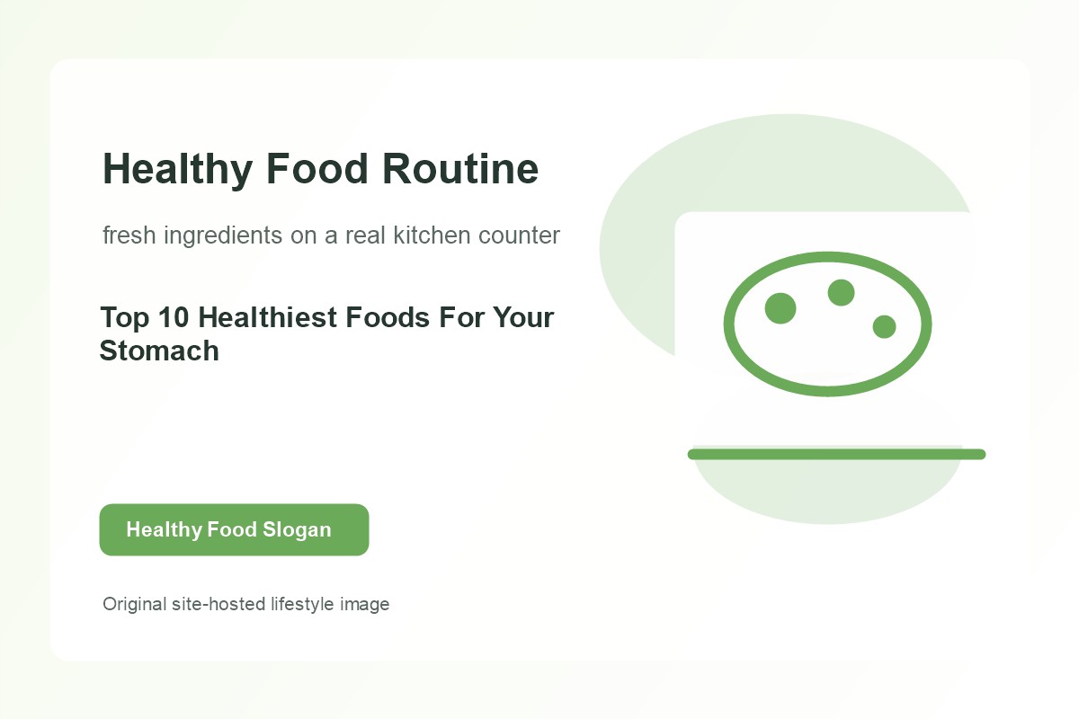 Top 10 Healthiest Foods For Your Stomach lifestyle image 1