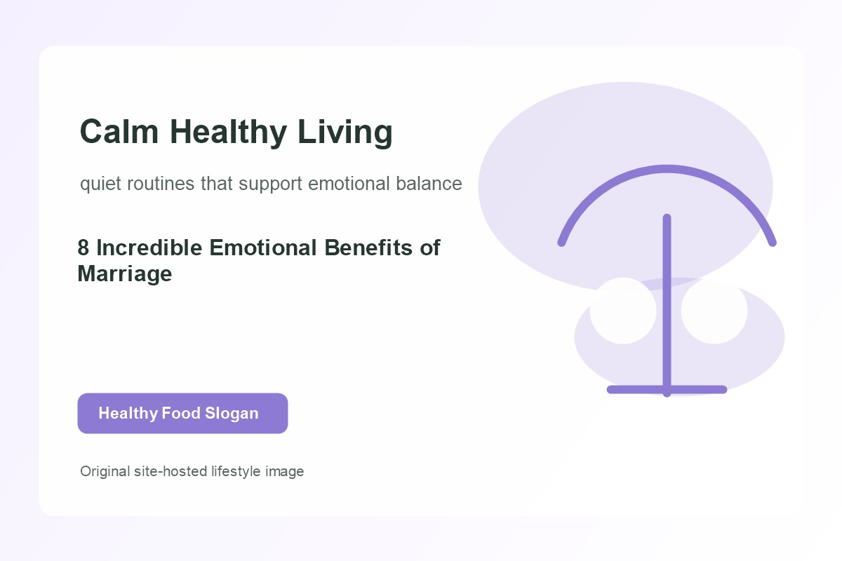 8 Incredible Emotional Benefits of Marriage lifestyle image 1