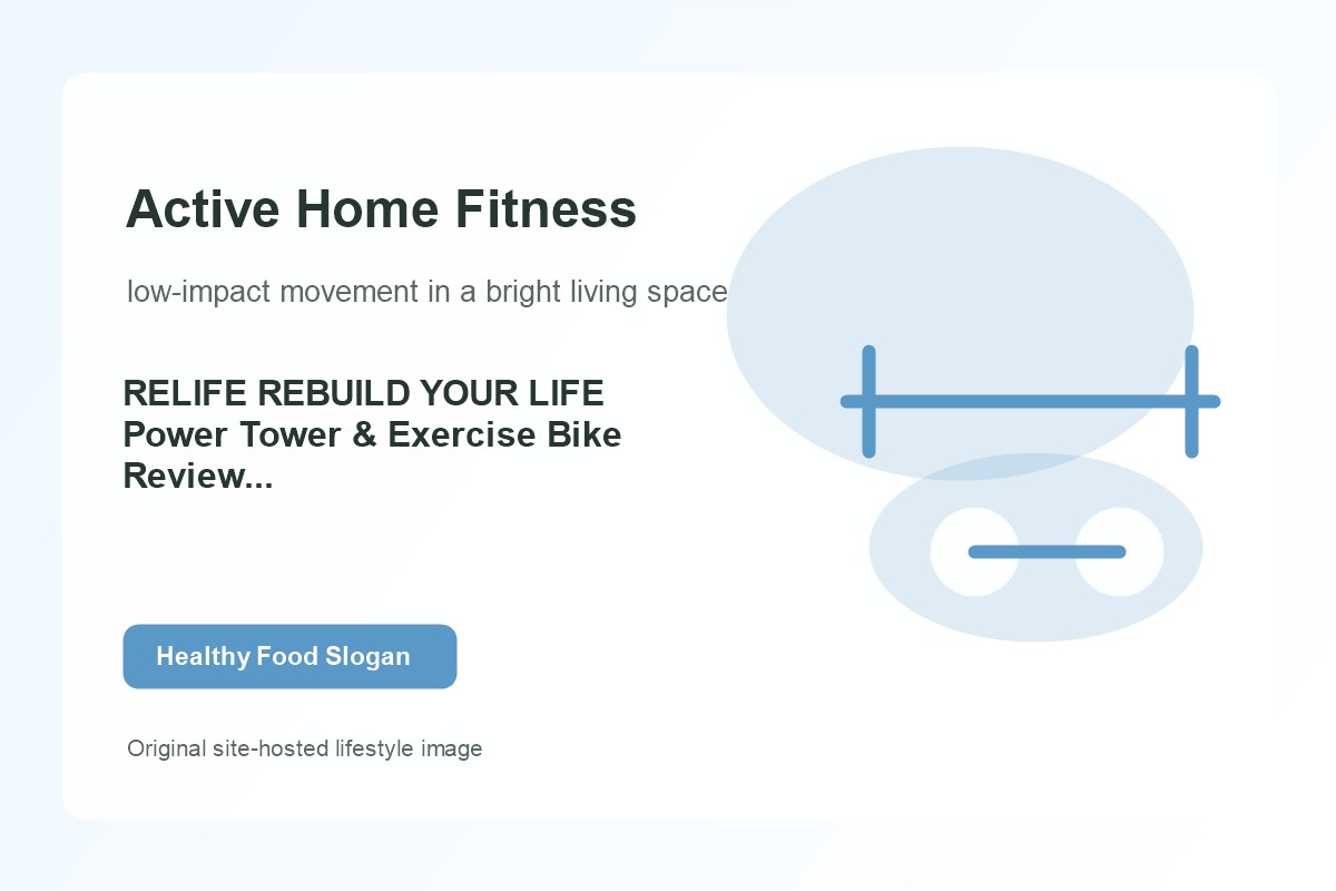 RELIFE REBUILD YOUR LIFE Power Tower & Exercise Bike Review: Home Gym Duo for Strength and Cardio in 2026 lifestyle image 1