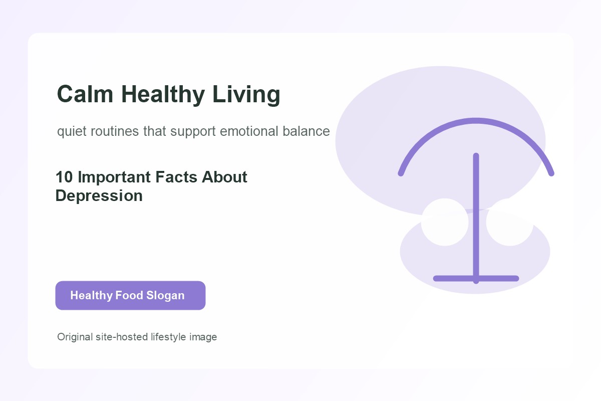 10 Important Facts About Depression lifestyle image 1